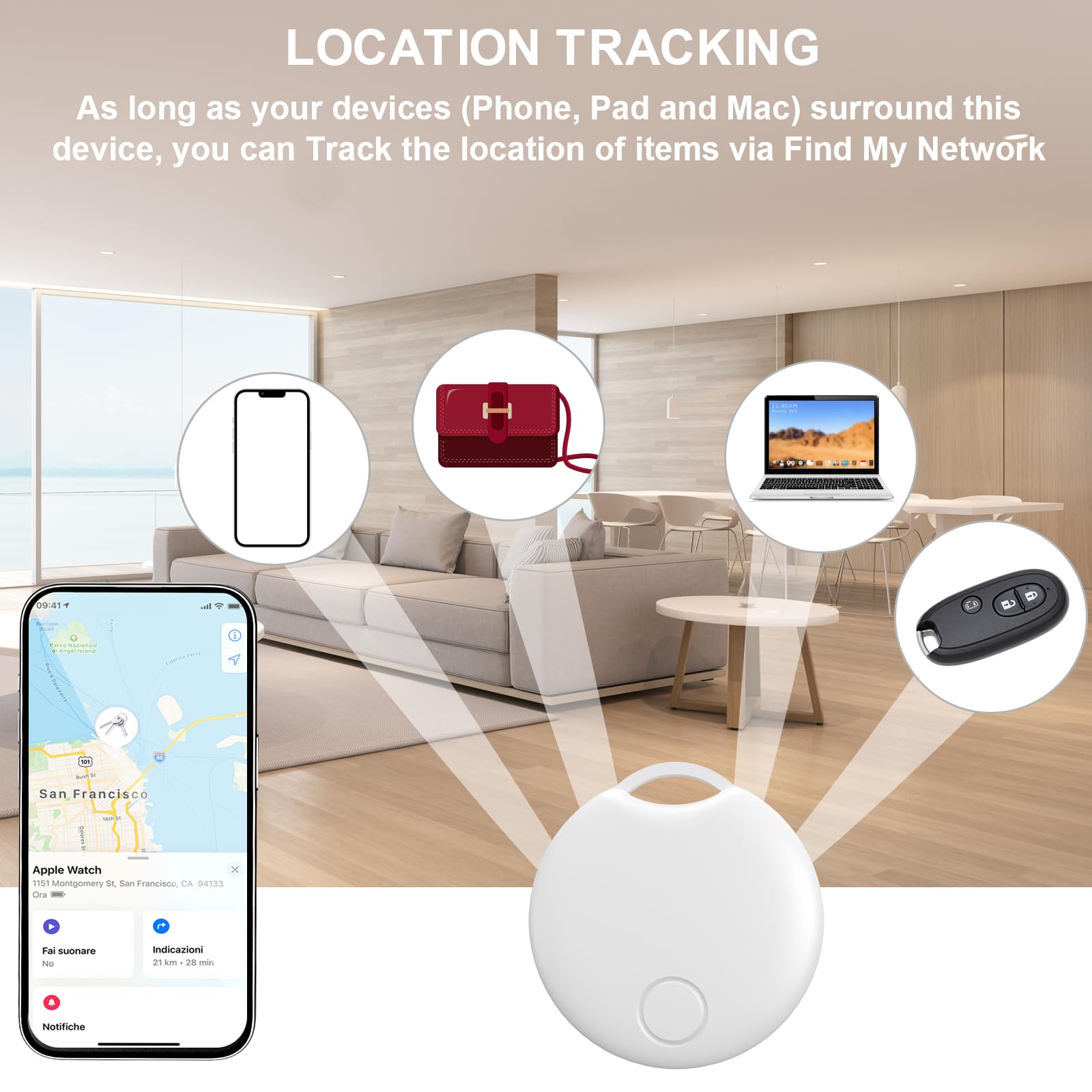 XO LP01 Smart Wireless Anti-Lost Device - Locator XO LP01 Smart Wireless Anti-Lost Device - Locator